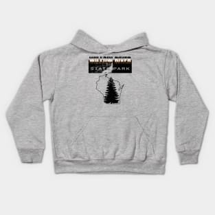 Willow river state park Kids Hoodie